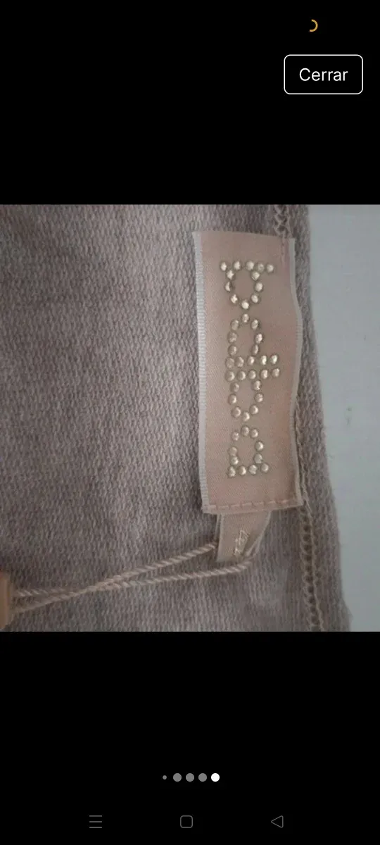 Sudadera Bdba algodón rotos Talla L