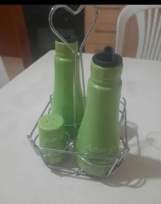 Set Porta Oliera e Sale Verde