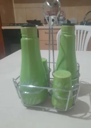 Set Porta Oliera e Sale Verde