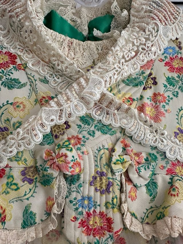 Vestido Fallera Infantil 6 - 7 años