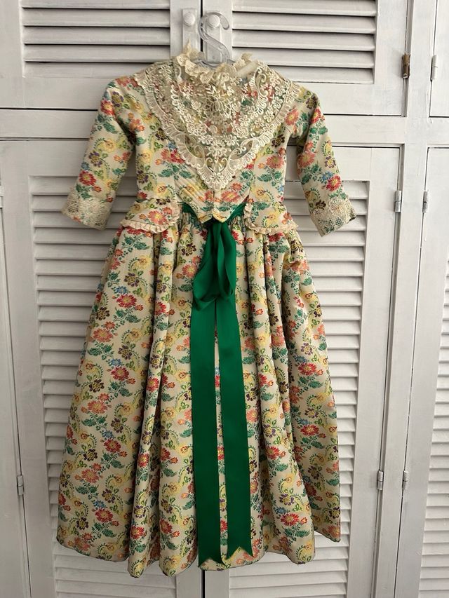 Vestido Fallera Infantil 6 - 7 años