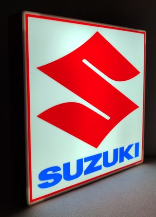 Lámpara LED Logo Suzuki Moto 20% DESCUENTO
