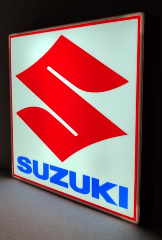 Lámpara LED Logo Suzuki Moto 20% DESCUENTO