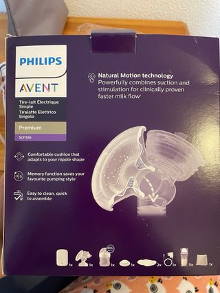 Sacaleches Philips Avent Eléctrico Premium + Regal