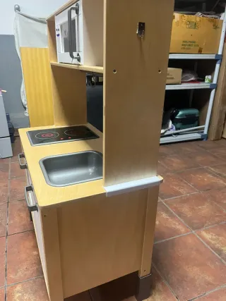 Cocinita de juguete madera