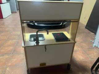 Cocinita de juguete madera