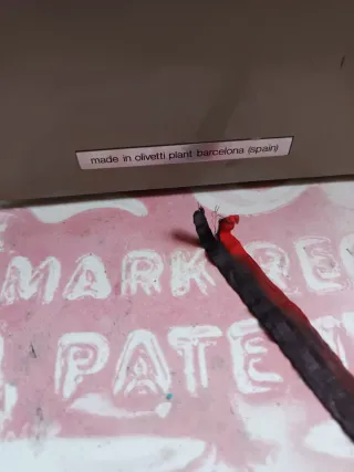 Máquina de escribir antigua