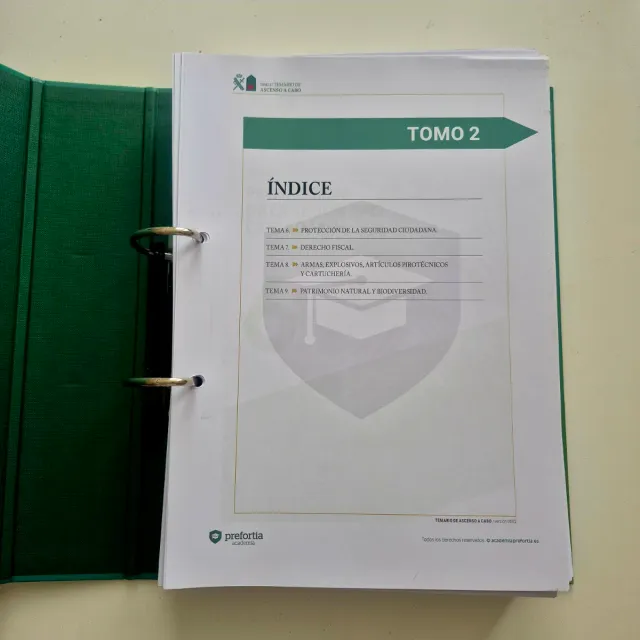 Temario Ascenso Cabo Prefortia + Inglés GC