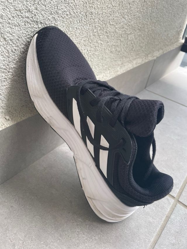 Zapatillas Adidas Hombre Negras Blancas