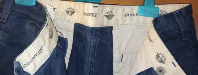Pantalones Dockers Azul Marino