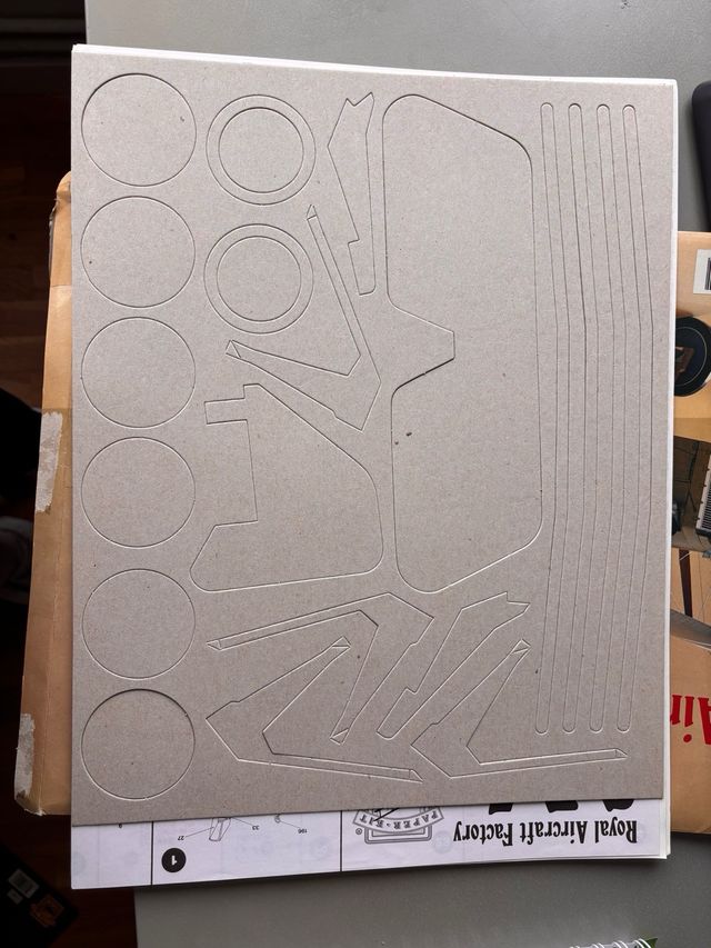 Maqueta Avión Royal Aircraft Factory S.E.5a 1917