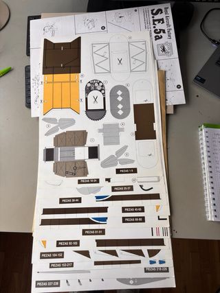 Maqueta Avión Royal Aircraft Factory S.E.5a 1917