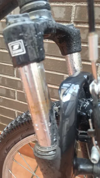 Bicicleta Rockrider Negra