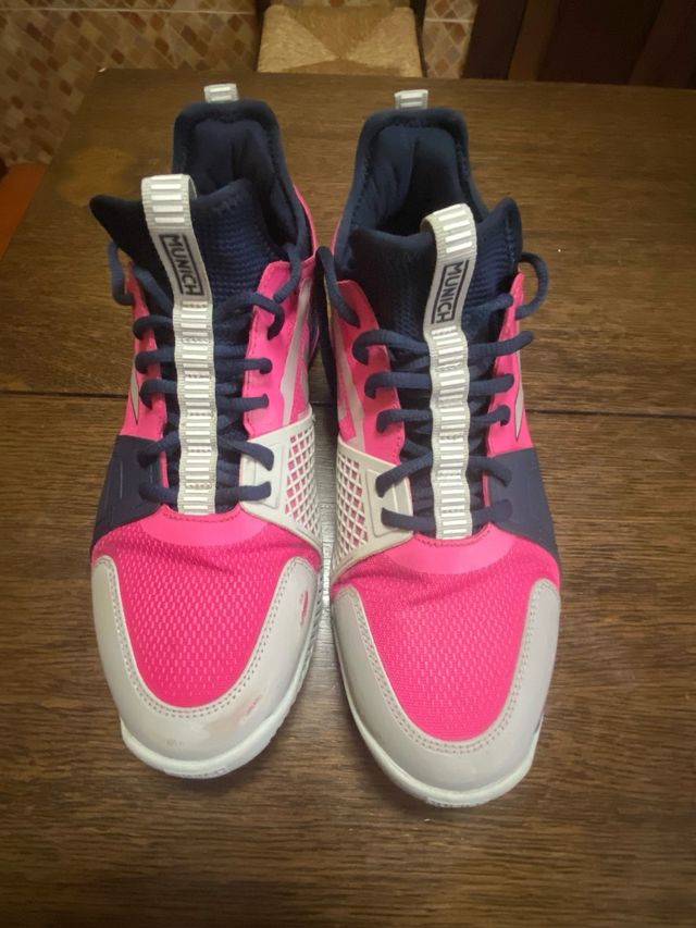 Zapatilla pádel MUNICH Oxygen Plus adulto fucsia