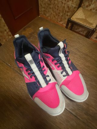 Zapatilla pádel MUNICH Oxygen Plus adulto fucsia