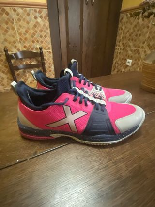 Zapatilla pádel MUNICH Oxygen Plus adulto fucsia