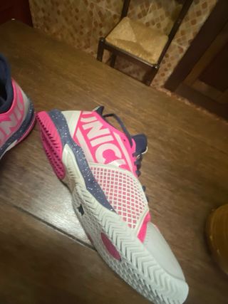 Zapatilla pádel MUNICH Oxygen Plus adulto fucsia