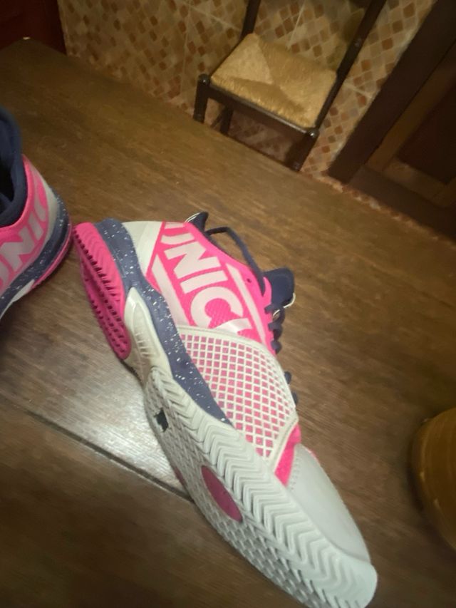 Zapatilla pádel MUNICH Oxygen Plus adulto fucsia