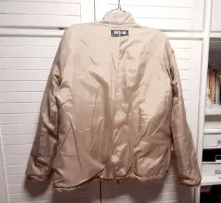 Chaquetón/Chaqueta acolchada fina, beige, L