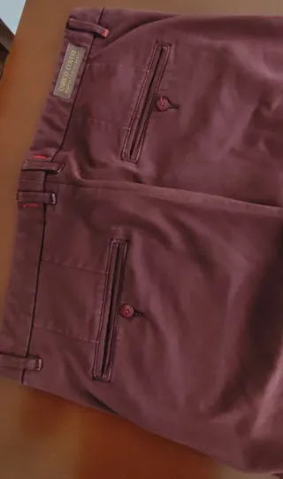 Pantalone Enrico Coveri bordeaux