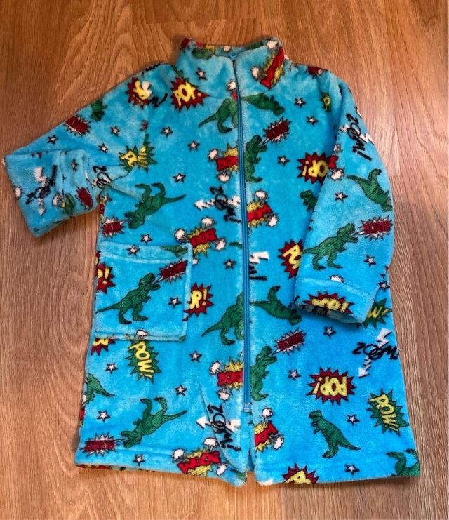 Bata infantil dinosaurios y cómics