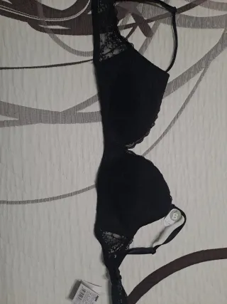 Sujetador lactancia negro nuevo