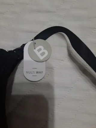 Sujetador lactancia negro nuevo