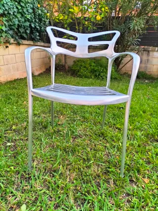 6 Sedie Alutec in Alluminio