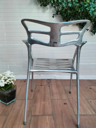 6 Sedie Alutec in Alluminio