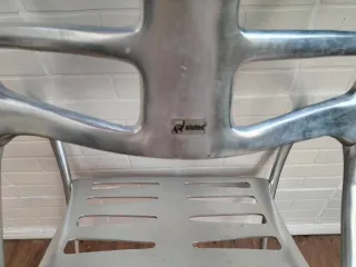 6 Sedie Alutec in Alluminio