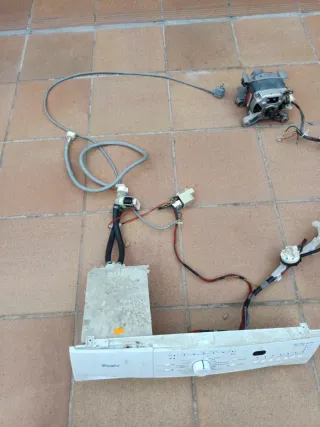 Panel frontal lavadora Whirlpool