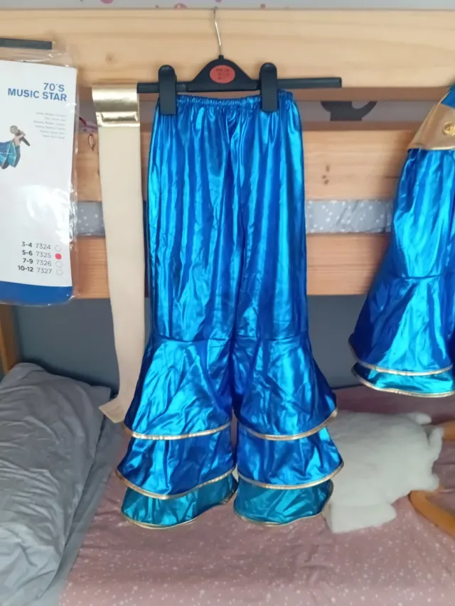 Disfraz niña disco años 70