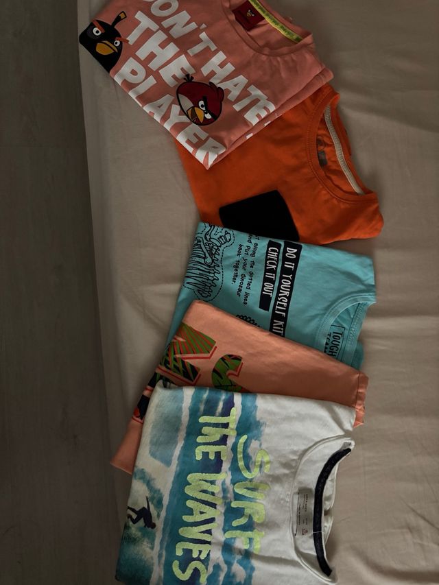 Pack 5 Camisetas Niño