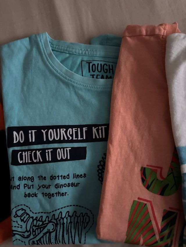 Pack 5 Camisetas Niño