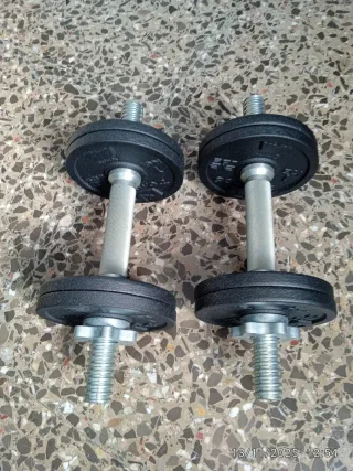 Kit Pesas DOMYOS 20 kg - 44 lb