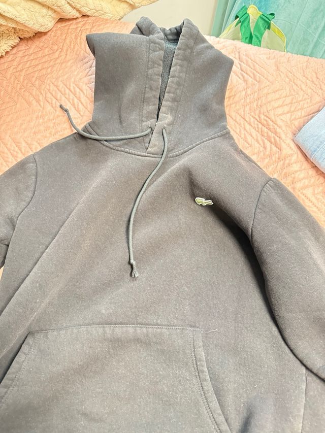 Sudadera Lacoste Negra Talla s y pantalón
