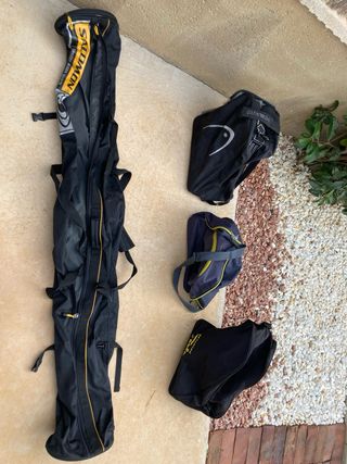 Pack 3 bolsas botas esquí + funda esquís