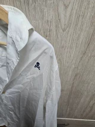 Camisa Scalpers Blanca talla 41