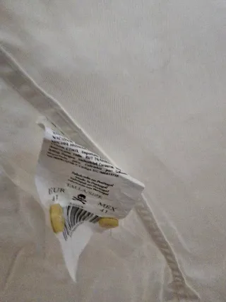 Camisa Scalpers Blanca talla 41