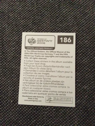 Cromo selección Argentina Firmado Gustavo López