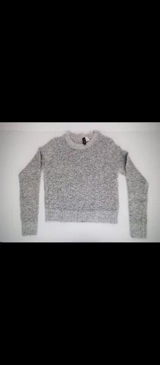 Jersey H&M gris mujer Talla S