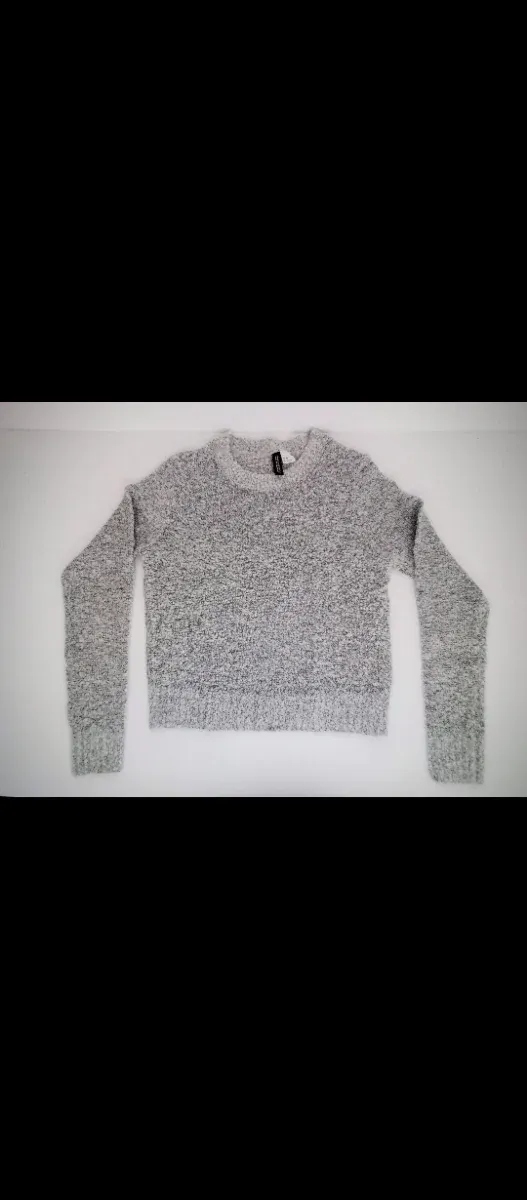 Jersey H&M gris mujer Talla S