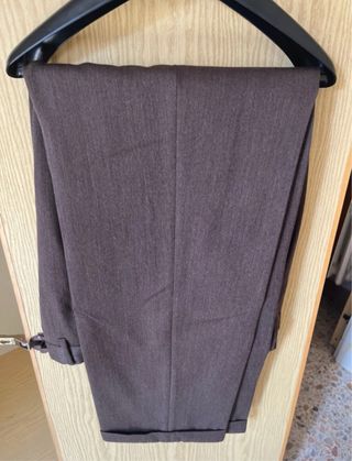 Pantalones Vintage uomo marrone - IT 54