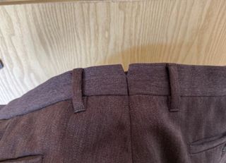 Pantalones Vintage uomo marrone - IT 54