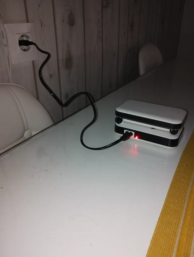 Lámpara Escritorio LED WEIDASI WD-602 Plata/Blanca