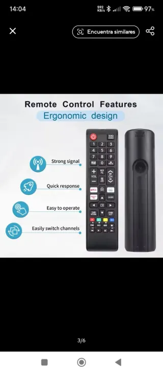 Mando TV Samsung Smart TV