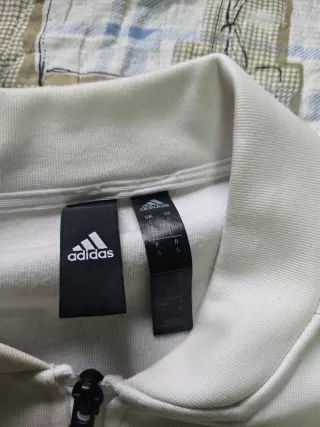 Sudadera Real Madrid Adidas Blanca