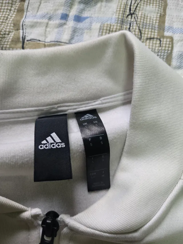 Sudadera Real Madrid Adidas Blanca