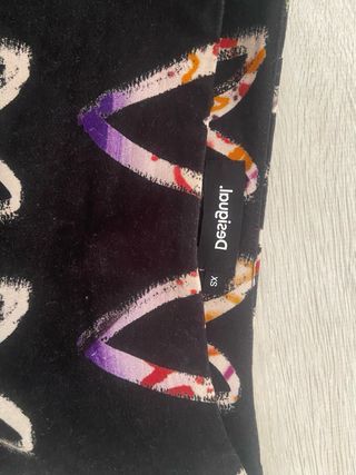 Falda Desigual Corazones Talla S