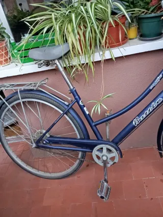 Bicicleta antigua restaurada